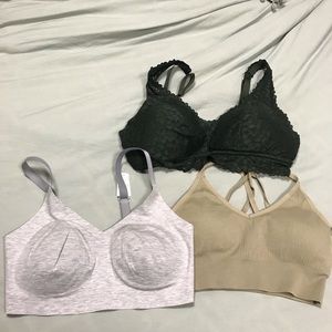 NWT Three Aerie bras